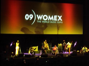 A performance during the 2009 WOMEX festival in Copenhagen. (Flickr/Programa Música Minas)